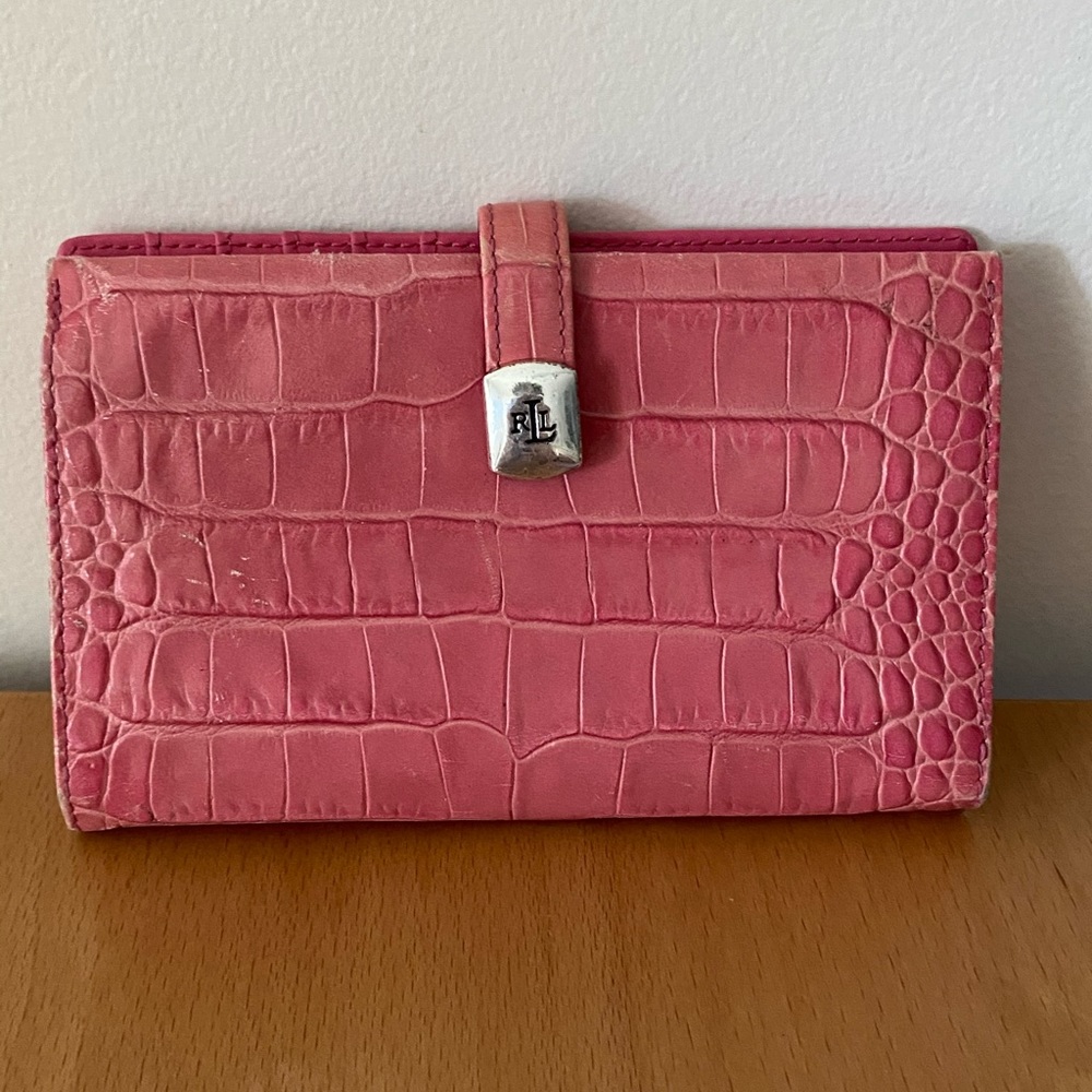 Ralph Lauren pink wallet